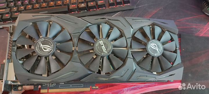 Видеокарта gtx 1060 6gb asus strix