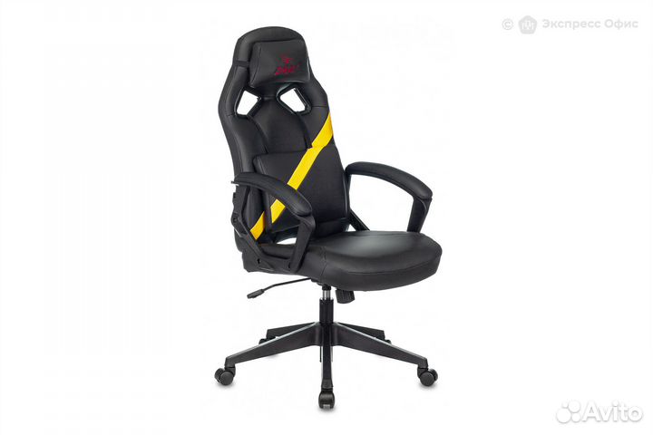 Кресло игровое Zombie Driver YEL