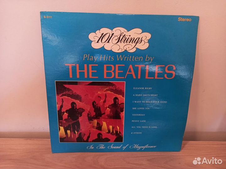 101 Strings – Play Hits Written By The Beatles VG+