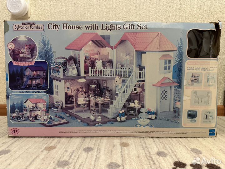 Sylvanian Families домик, мебель