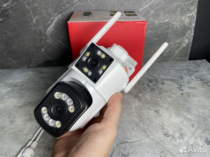 Камера видеонаблюдения 4g с симкартой двойная