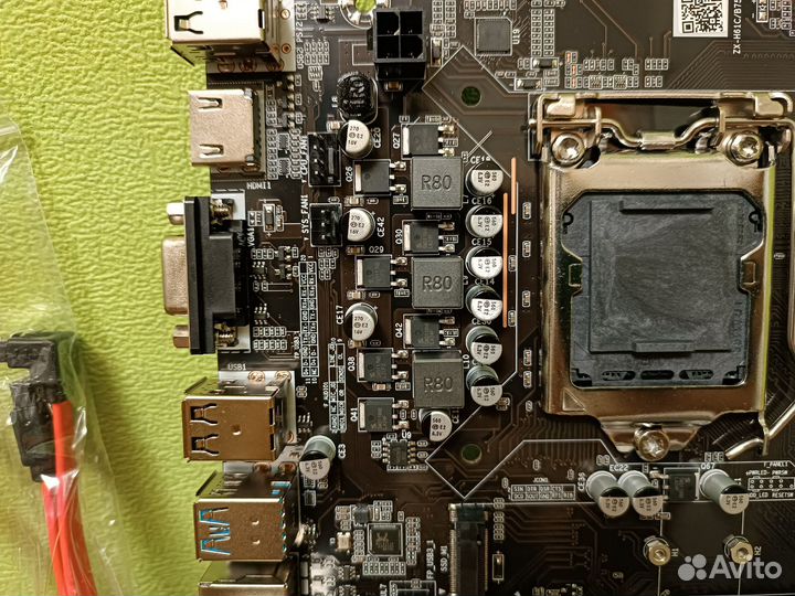 Новая материнская плата B75 LGA 1155