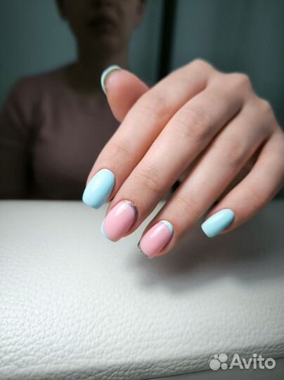 Маникюр, гель-лак, укрепление