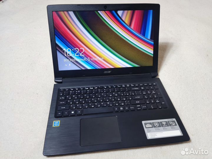 Мощный, свежий 2019 Acer Intel Gold, 8Gb, SSD256