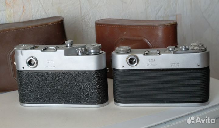 Советские фотоаппараты фэд-3 и фэд- 4(2 шт.)
