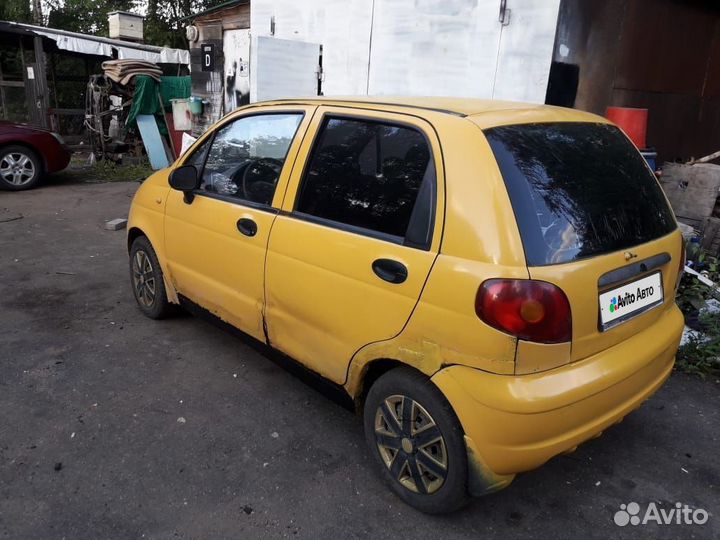 Daewoo Matiz 0.8 МТ, 2002, 133 518 км