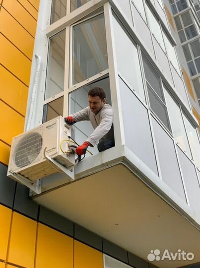 Монтаж, установка кондиционеров