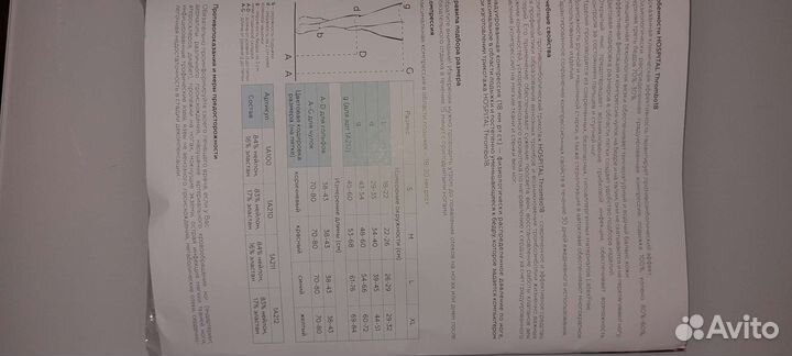 Компрессионные чулки 1 класс