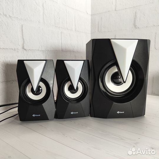 Компьютерная акустическая система 2.1 c RGB подсве