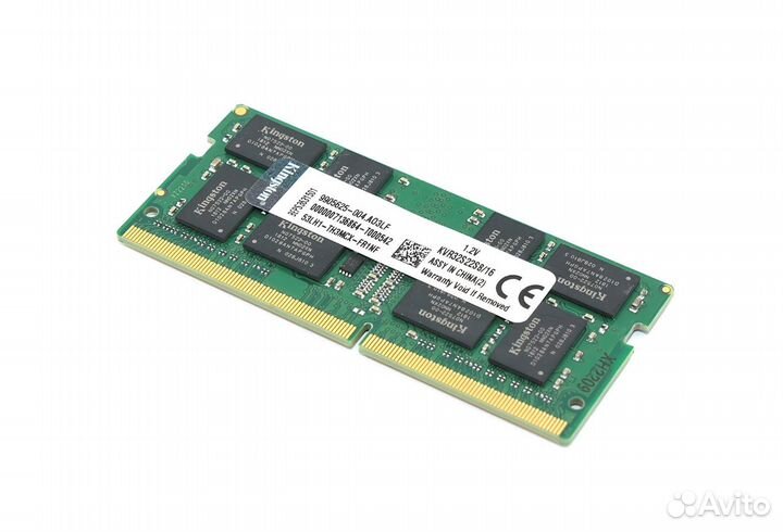 Память Kingston DDR4 sodimm 16Gb 2400MHz 1.2V 260