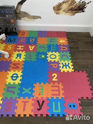 Мягкий коврик Пазл