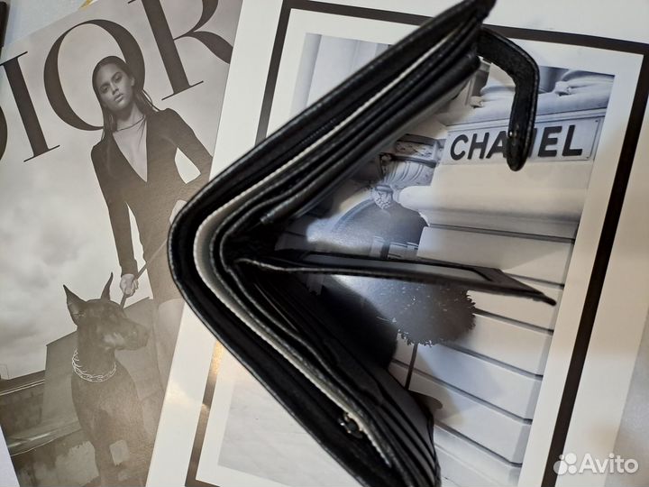 Мужской кошелёк кожаный портмоне