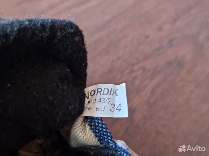 Лыжные ботинки Nordik, 34 размер