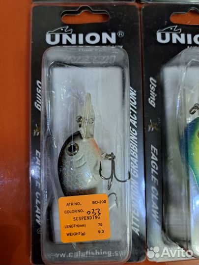 Лучший воблер на щуку и судака Union