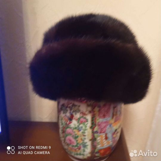 Шапка норковая женская