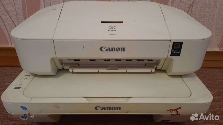 Цветной струйный принтер canon