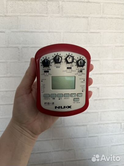 PG-2 мини гитарный процессор примочка