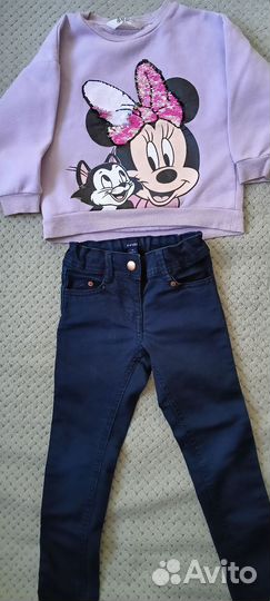 Вещи пакетом для девочки 98-104