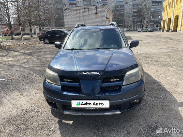 Mitsubishi Outlander 2.4 AT, 2004, 272 000 км