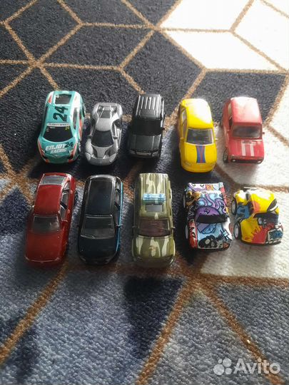 Детские машинки игрушки металлические