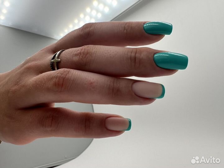 Маникюр, гель лак, укрепление гелем