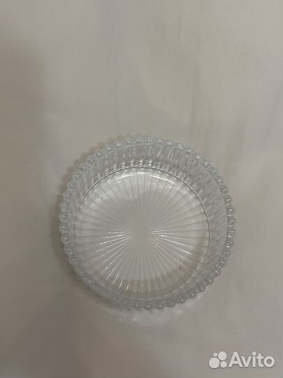 Конфетница, сахарница хрустальная новая