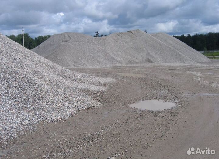 Щебень купить с доставкой