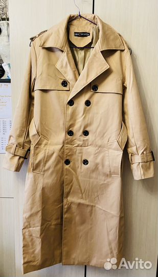 Плащ тренч женский 48