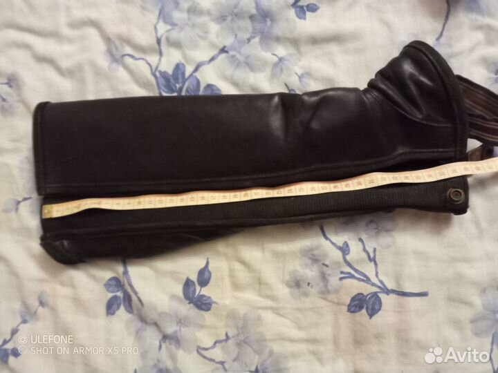 Продам кожаные краги для верховой езды