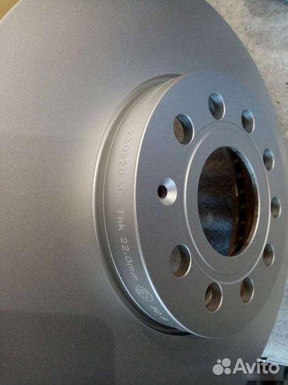 Диски тормозные передние Volkswagen Polo