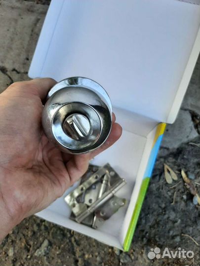 Петли для дверей, ручка-защелка кноб, комплект на