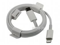 KS-is USB Type-C - Lightning 3m White KS-490W-3