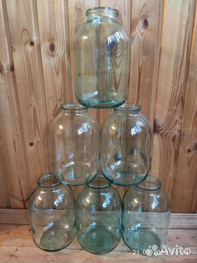 Банки стеклянные 3-х литровые