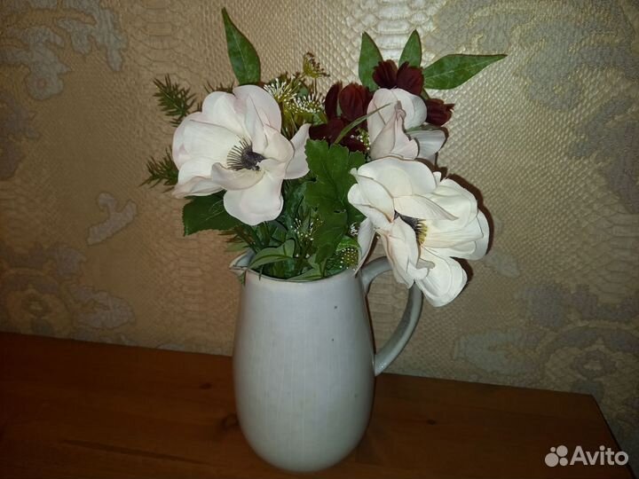 Ваза кувшин и букет икея смикка