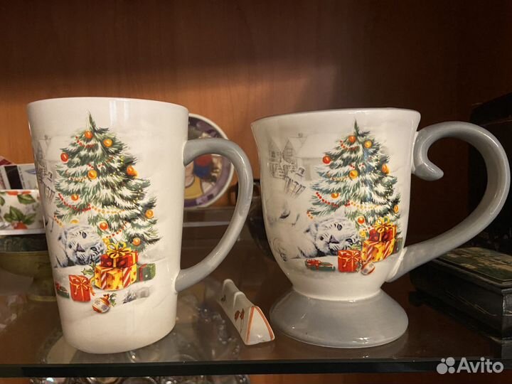 Две большие кружки