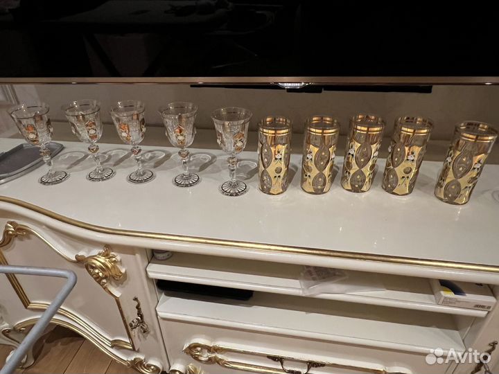 Хрустальные рюмки