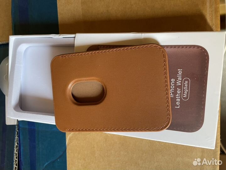 Apple leather wallet (с анимацией)