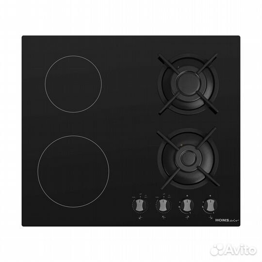 Комбинированная варочная панель homsair HG641VBK