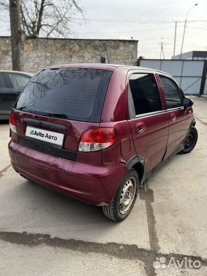 Daewoo Matiz 0.8 МТ, 2011, 99 300 км