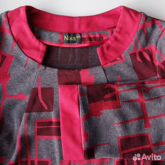 Платье трикотажное женское