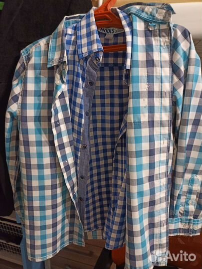 Рубашки, р-р 128