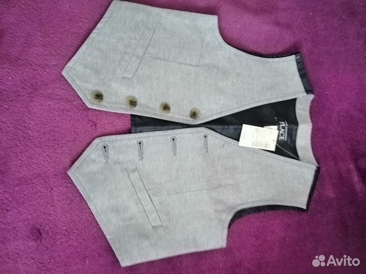 Жилетка с подтяжками