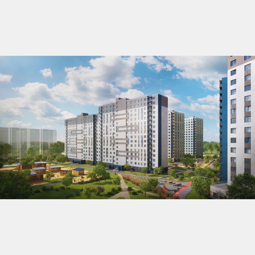 1-к. квартира, 32,2 м², 14/16 эт.