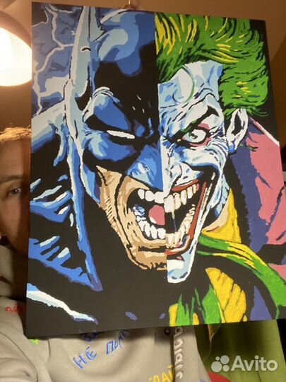 Картины по номерам раскрашенная