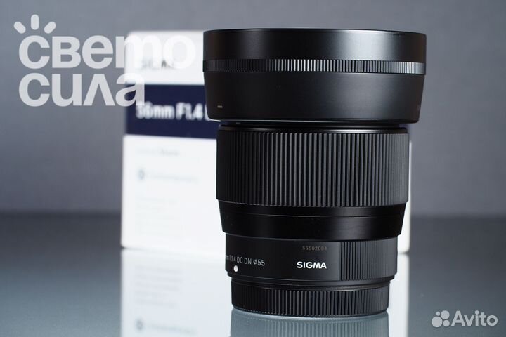 Sigma 56mm f/1.4 DC DN Fujifilm X как новый