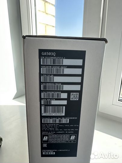 Asus rog zephyrus GA503Q