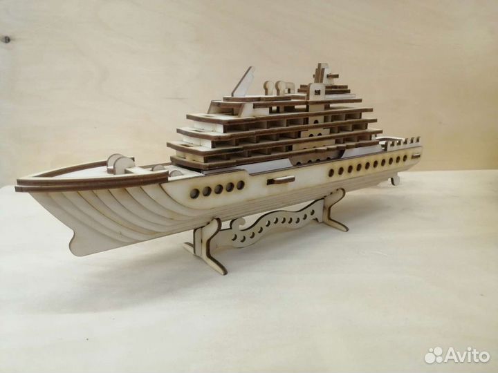 Конструктор из фанеры Круизный лайнер