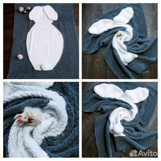 Детский плюшевый пледик в наличии