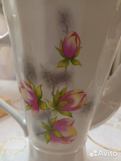 Чайник кофейник Коростенский фарфоровый завод,СССР