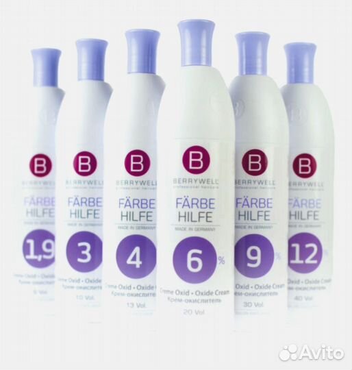 Краска для волос Berrywell, Оксид (Беривел)